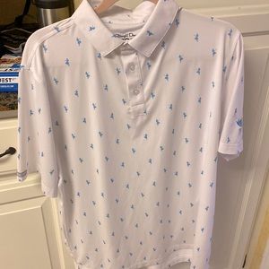 Straight down Mens button down large  size